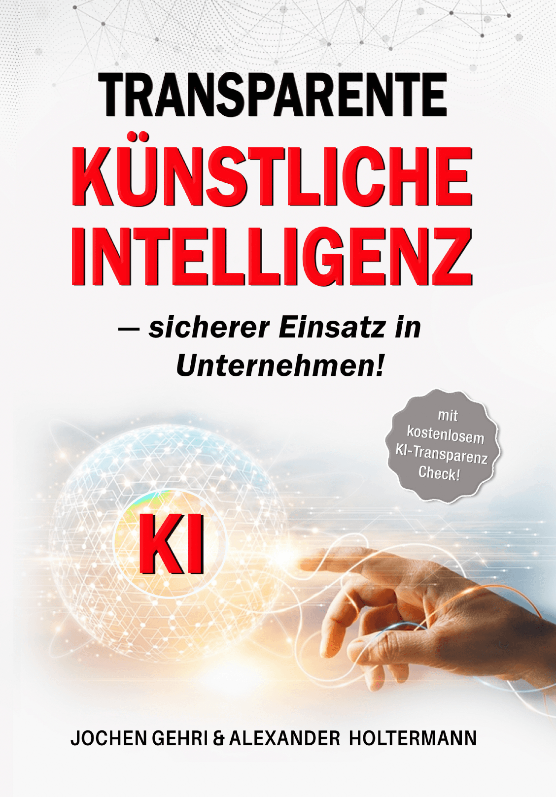 Transparente KI — Buchcover